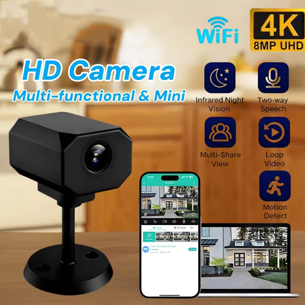 Caméra de sécurité WiFi HD 4K  - Home Security Items avis et prix