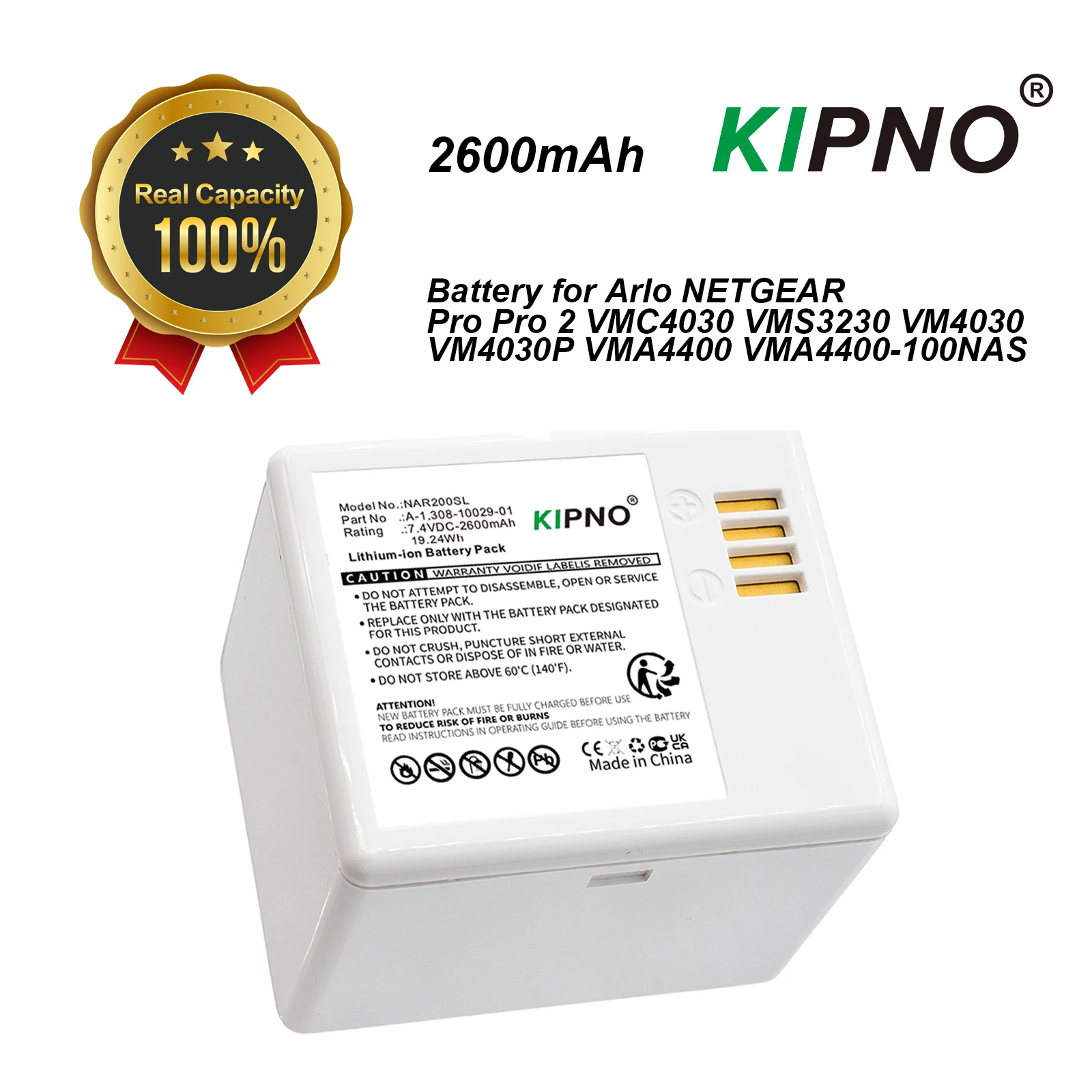 KIPNO batterie de remplacement - Home Security Battery Replacement avis et prix