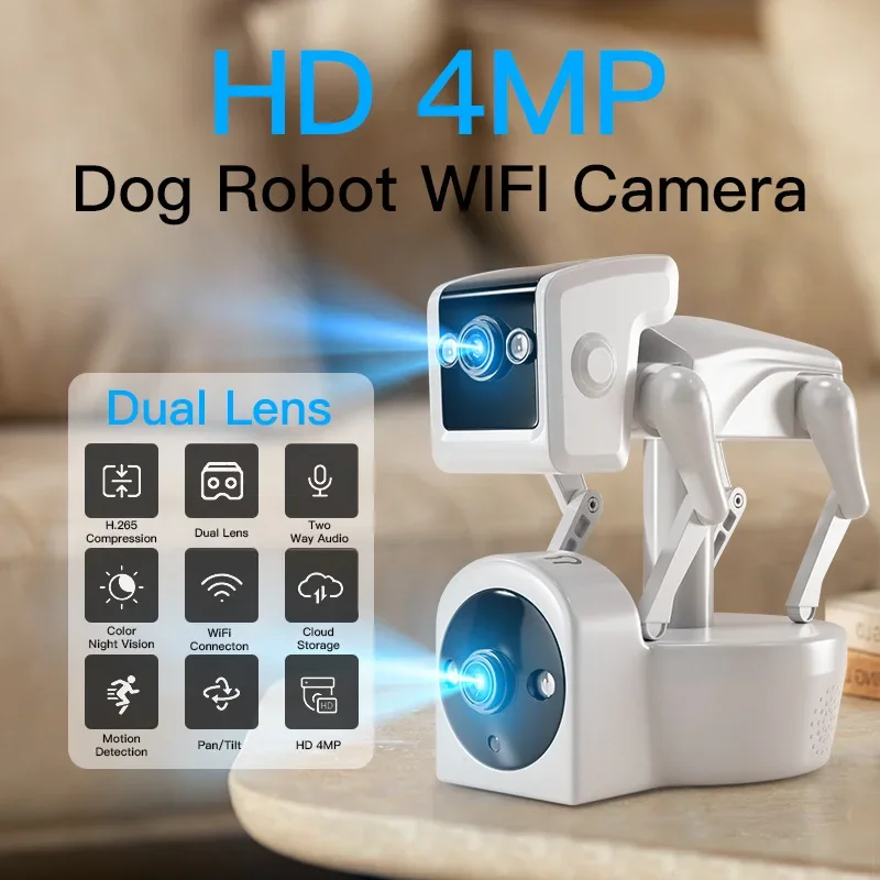 Caméra de robot de sécurité à  - Home Security Robot avis et prix