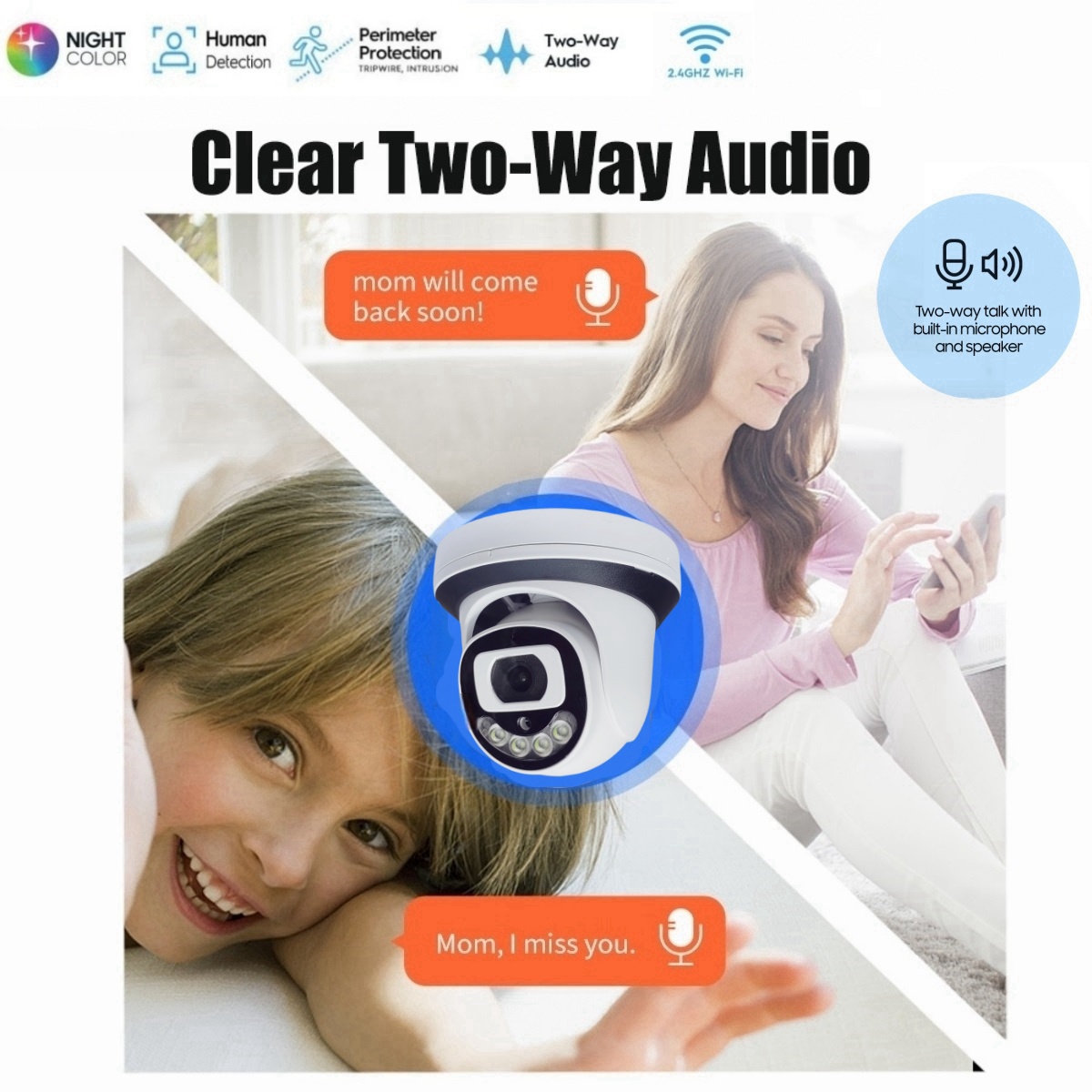 Caméra de sécurité IP 8MP Wi-F - Home Security Items avis et prix