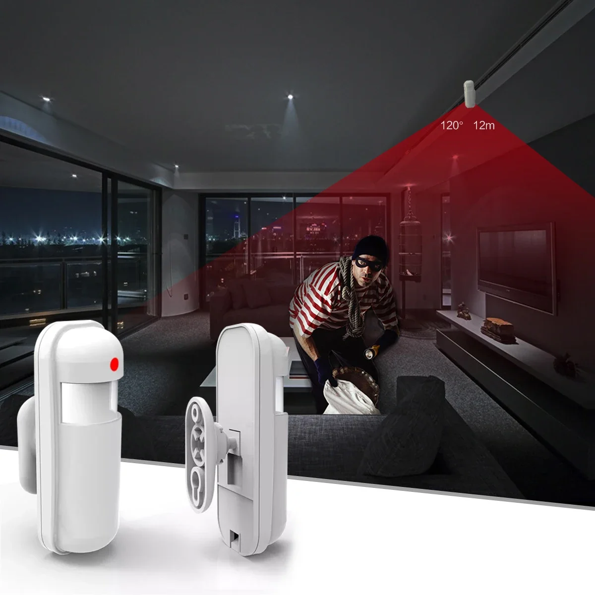 Mini détecteur infrarouge PIR  - Sim Gsm Alarm avis et prix