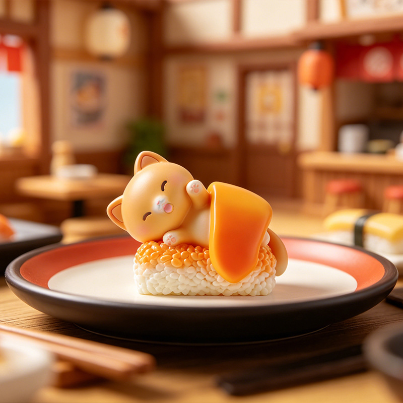 Figurine de dessin animé Sushi - Home Security Box avis et prix